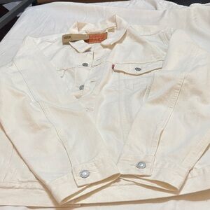 Levi's Off-White Denim Jacket